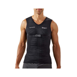 Sensoria Fitness Set T-Shirt ärmellos mit Sensoren und HR-Modul Herren M/L