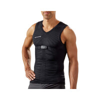 Sensoria Fitness Set T-Shirt ärmellos mit Sensoren und HR-Modul Herren M/L